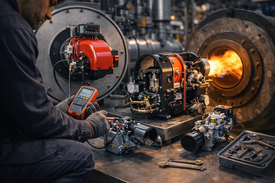 أعمال صيانة الولاعات الصناعية غاز وسولار