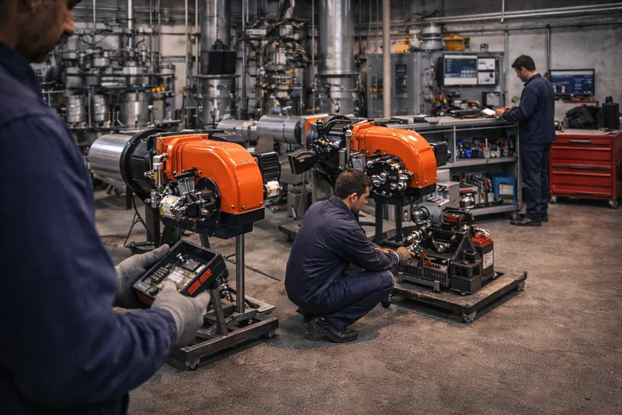 ريشة / مروحة هواء لتوزيع الهواء في الولاعات الصناعية